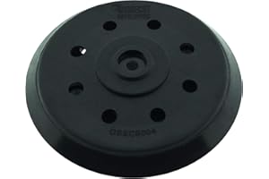 SabreCut OSSCS004 - Lijadora orbital (150 mm, tamaño mediano, con gancho y bucle, compatible con Makita BO6030 BO6040)