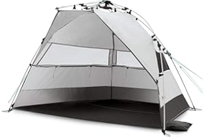 qeedo Quick bay Tenda da Spiaggia (Sistema Quick-Up), Tenda Mare con Protezione UV (UV80)