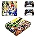 Produktbild Playstation 4 Pro + 2 Controller Aufkleber Schutzfolien Set - Dragonball (2) /PS4 P
