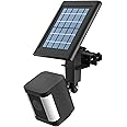 HOLACA 2 in 1 Weatherproof Gutter Mount for R ing Solar Panel, Spotlight Cam Plus/Pro(Battery/Plug-in), Mount Accessories for Stick Up Cam/Pro, Spotlight Cam, Black