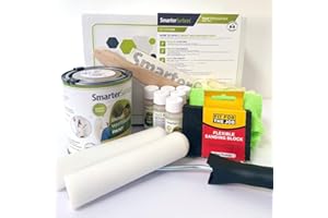 SmarterSurfaces Whiteboard Paint 6m² White Full KIT - Convert Any Wall Into A Writable Surface - Writable Dry Erase Wall *Free Express Shipping*