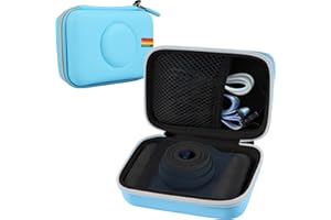 Leayjeen Fundas para Cámara Digital para Niños Compatible con Selvim/ShinePick/ShinePick/WOWGO/Vatenick/ITSHINY/Gofunly, Navidad Cumpleaño Juguetes de para niños y niñas (Solo Funda) Azul