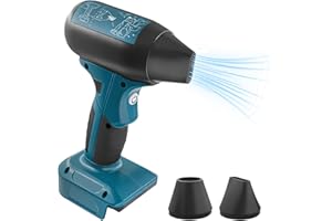 BEKASA Mini akumulatorowa dmuchawa do liści, kompatybilna z Bosch 18 V, 4-biegowa dmuchawa Jet Dry Mini 13 0000 obr./min, bezszczotkowa, przenośna, elektryczna dmuchawa do odkurzacza do czyszczenia komputera