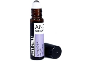 ANCIENT WISDOM Mezcla de aceites esenciales en formato roll-on de 10 m (lavanda, rosa y vetiver)