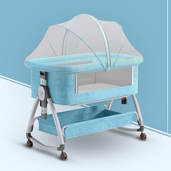 Convertible Crib Delta Children's Playtime Jungle Rocking