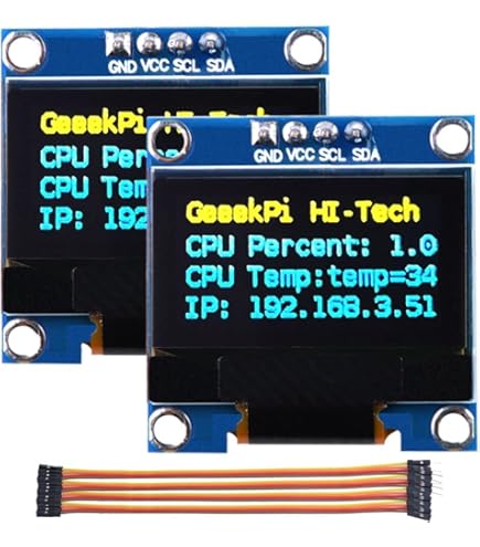 Pantalla Led Lcd Oled De 0.96 I2c Iic Spi Serial 128x64 | Cuotas sin