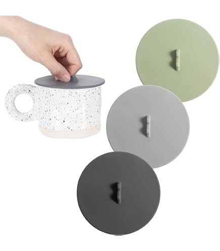 AAED 4 Stück Silikondeckel für Gläser Silikon Glasabdeckung Anti Staub Silikon Tasse Deckel für Trinkgläser für Kaffee Bierkrug Weinglas Home Outdoors AAED 4 Stück Silikondeckel für Gläser Silikon Glasabdeckung Anti Staub Silikon Tasse Deckel für Trinkgläser für Kaffee Bierkrug Weinglas Home Outdoors