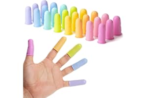 Mr. Pen - Lot de 24 protège-doigts en silicone pour pistolet à colle chaude