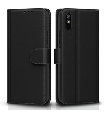 小物 meeeeq Pikkme Flip Cover Leather Finish | Inside TPU with Card Pockets