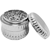 63 mm. Silver Baharat T&uuml;t&uuml;n Herbal &Ouml;ğ&uuml;t&uuml;c&uuml;s&uuml; Par&ccedil;alayıcı rc85slv