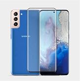 Zore Galaxy ile uyumlu S21 S&uuml;per Pet Ekran Koruyucu Jelatin Siyah