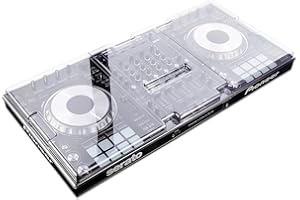 Decksaver Cover for Pioneer DJ DDJ-SZ (SZ2, RZ) - Super-Durable Polycarbonate Protective lid in Smoked Clear Colour, Made in The UK - The DJs' Choice for Unbeatable Protection