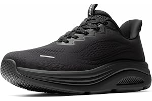 ALLSWIFIT Herr Slip On bred tå låda promenadskor handsfree barfota kudde löpning tennis båge stöd gym träning atletiska mode