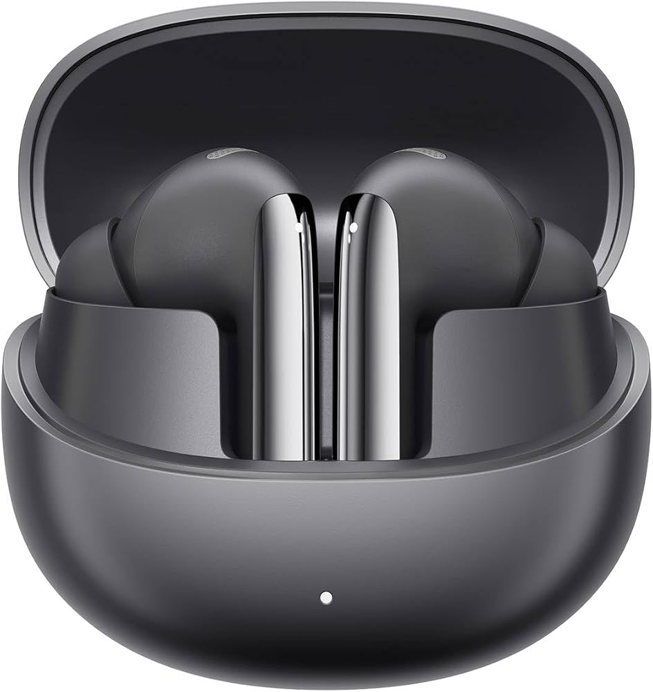 QCY HT08 MeloBuds Pro Hi-Res LDAC Adaptif ANC 6 mikrofon Bluetooth 5.3 Kablosuz Kulaklık Siyah