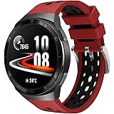 Songsier Cinturino Compatibile con Huawei Watch GT2e, Cinturino di Ricambio Sportivo in Silicone Morbido Impermeabile Solo pe