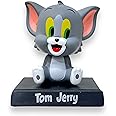 AUGEN Limited Edition Super Hero Tom Cat Action Figure Bobblehead with MobileHolder for Car Dashboard, Office Desk & Study Table (Pack of 1)