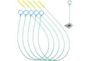 Dräneringsrensare, spiral, 90 cm, 5 stycken – hårborttagare för avlopp och dusch