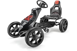 Xootz Pedal Go Kart | Venom and Viper Kids Ride-On Race Car with Gears, Handbrake and Adjustable Seat, Multiple Styles