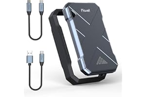 ‎FIKWOT Fikwot FP90 Externe SSD 1TB – Portable Festplatte bis zu 2050MB/s, USB 3.2 Gen2x2, Stoßfest (IP68), Kompatibel mit Smart-TV, Kameras, iPhone 15, Mac und mehr