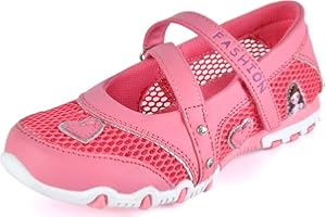 CCZZ Mädchen Mary Jane Halbschuhe Weiche Sohlen Leder Prinzessin Schuhe Kinder Glitzer Partei Kleid Hochzeit Brautjungfern Schuhe Anti-Rutsch Wanderschuhe Sandalen mit Riemchen Klettverschluss