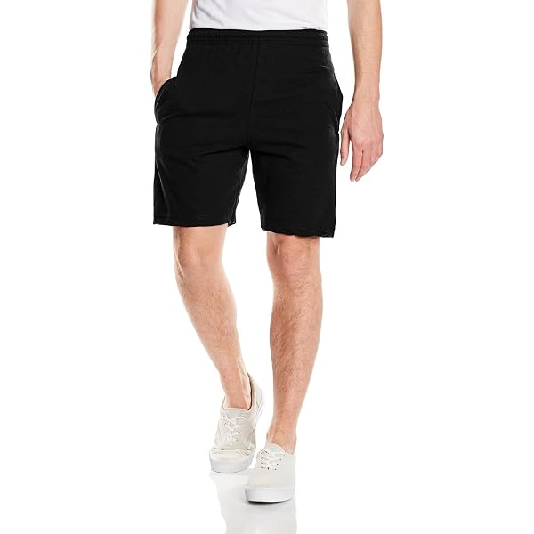 Fruit Of The Loom Herren Jogging-Shorts 2er-Pack – Leichte Sporthosen Mit Kordelzug Und Seitentaschen (XXL)