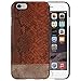 Cubix® Case For iPhone 6 Leather Case, Leather Back Cover, Limited Edition HKG Series Bumper Case for Apple iPhone 6 (Brown) Designed In HKG By Li Wan Fang RS.699.00