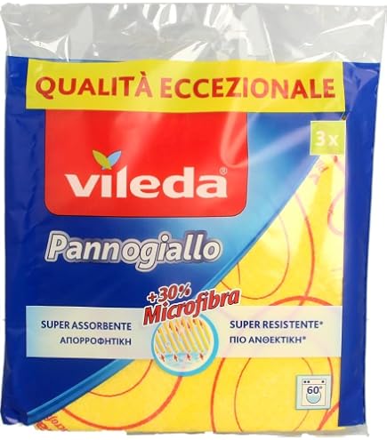 Chiffon microfibre multi-usages Vileda Actifibre Soft - 2 pièces