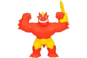 Heroes of Goo Jit Zu Meteor Madness, Stretchy Blazagon Action Figure, With Unique Scrunchy Goo Filling & Battle Gauntlet