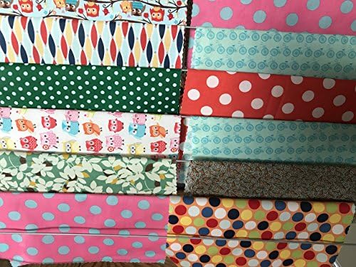 3 Beeswax coated Cotton 12 inch square Sandwich wraps (random colours, non-sticky)