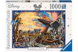 Ravensburger - Puzzle Adulte - Puzzle 1000 p - Le Roi Lion (Collection Disney) - 19747