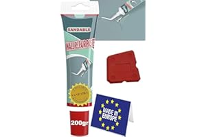 BONDIFY Sandable White Wall Repair Kit - 200g Spackling Paste for Filling Holes, Cracks and Gaps - Plaster and Drywall Filler