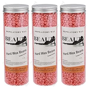Anmas Home Strawberry No Strip Hair Removal Hard Wax Beans Depilatory for Man and Woman for Men & Women - Image 11