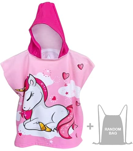 Joiedomi Asciugamano Con Cappuccio A Forma Di Tigre Per Bambini – 100% Cotone, 76x127 Cm