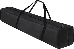 LIAVOP Lichtständer Tasche 130x20cm,Tragetasche für Stativ und Zeltstangen mit Kordelzug - wasserdichte Transporttasche aus Oxford-Stoff für Foto-und Campingzubehör,Universell für Technik und Outdoor
