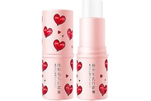 AUMUDE 2023 Nuova gomma magica per pori impermeabile per il viso, primer per sfocatura per il viso, stick opaco per il trucco, primer idratante per il viso, trucco per il viso (1 pz)