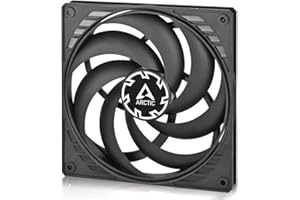 ARCTIC P14 Slim PWM PST - Wentylator do obudowy, 140 mm PWM PST, zoptymalizowany pod kątem ciśnienia statycznego