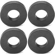Lot De 2 Aimants Ferrite Anneau WOLFPACK - 45x20x8mm, Cranberry, Suppression Bruit CEM