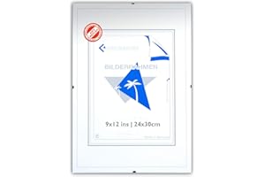Sous Verre 24x30 sans cadre, cadre a clip, Verre en polystyrene antireflet