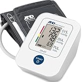 A&amp;D Medical Digital Arm Blood Pressure Monitor, Accurate Measurement of Blood Pressure and Pulse, Clinically Validated &ndash; UA-6