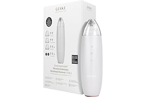 GESKE | SmartAppGuided™ MicroDermabrasion Blackhead Remover | Eliminador de puntos negros 7 en 1 | Limpiador de poros eléctrico | limpieza al vacío innovadora | herramientas de belleza