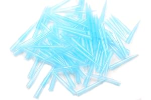 Chiloskit 500 puntas de pipeta de plástico de laboratorio azul de 1 ml