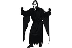 CHAKS Adult Scream Fancy Dress Costume Standard