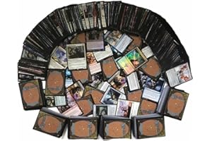Heart FOR Cards Magic The Gathering Lot - Juego de 100 Cartas (Eng) y 1 Protectoras Heartforcards®