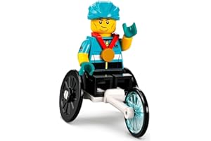 LEGO 71032 Series 22 Minifigure: Wheelchair Racer With Gold Medal