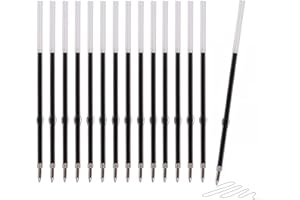 AQSQWQ 0.7mm Pen Refills,Replaceable Ballpoint Pen Refills Ink Refills, 0.7mm Smooth Writing Pen Refills,100 Pcs (Black)