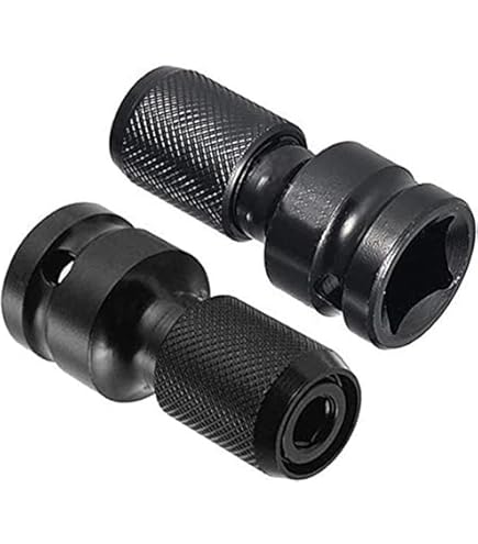 Makita B-68448 Bit Adapter F/1/2 Sq To 1/4 Hex To Hex Bit Adapter