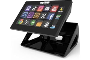 VAPOURD Stream Control Deck, Studio Controller, 15 Anpassbare LCD Tasten, Kompaktes Kontroll Deck, Trigger Aktionen in Apps und Software wie OBS, Twitch,YouTube, kompatibel mit Mac/PC für Streaming