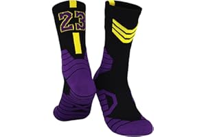 ITODA 2 Paire Enfant Chaussettes Sport pour Garçon Filles 6-12ans Chaussette de Football Antidérapante Socquettes Respirant pour Football Basket Rugby Yoga Trekking Tennis Sports de Plein Air