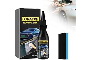 GAHWA Scratch Remover for Vehicles, Car Polish Wax Scratch Remover Kit for Cars, Car Scratch Repair Paste with Wipe and Sponge for Car Various, Easy to Repair Paint, Paint Scratch Repair Kit (1PCS)