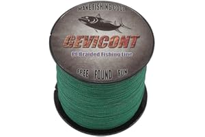 GEVICONT Extreme Braid PE 300 M 500 M 1000 M Trenzado Carpa Línea de Pesca 10 lb-300 lb Prueba Increíble Fuerte Superline Zero Stretch Diámetro más Pequeño 8 hilos Alambre
